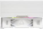 Actual product image Montech NX400 White CPU-Kühler, ARGB - 120mm, weiss