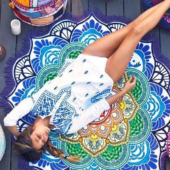 Actual product image Cover-Discount Mandala (Ø 150 cm)