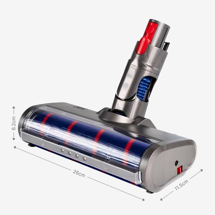 Actual product image Hermex Alternative floor nozzle Dyson V7 V8 V10 V11 V15 Vacuum cleaner brush