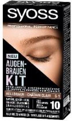 Image du produit Syoss Kit sourcils brun clair 10 ml (Marron clair)