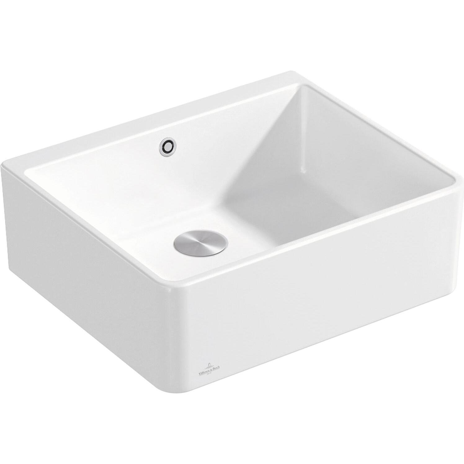 Villeroy & Boch, Waschbecken, V&B Spülstein 60 X 595x500mm Handbet. we (500 mm, 595 mm)
