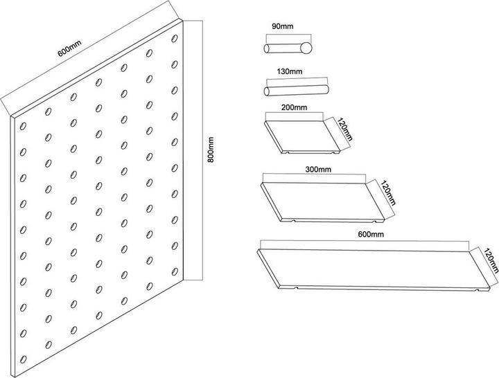 Actual product image Maclean Wall panel