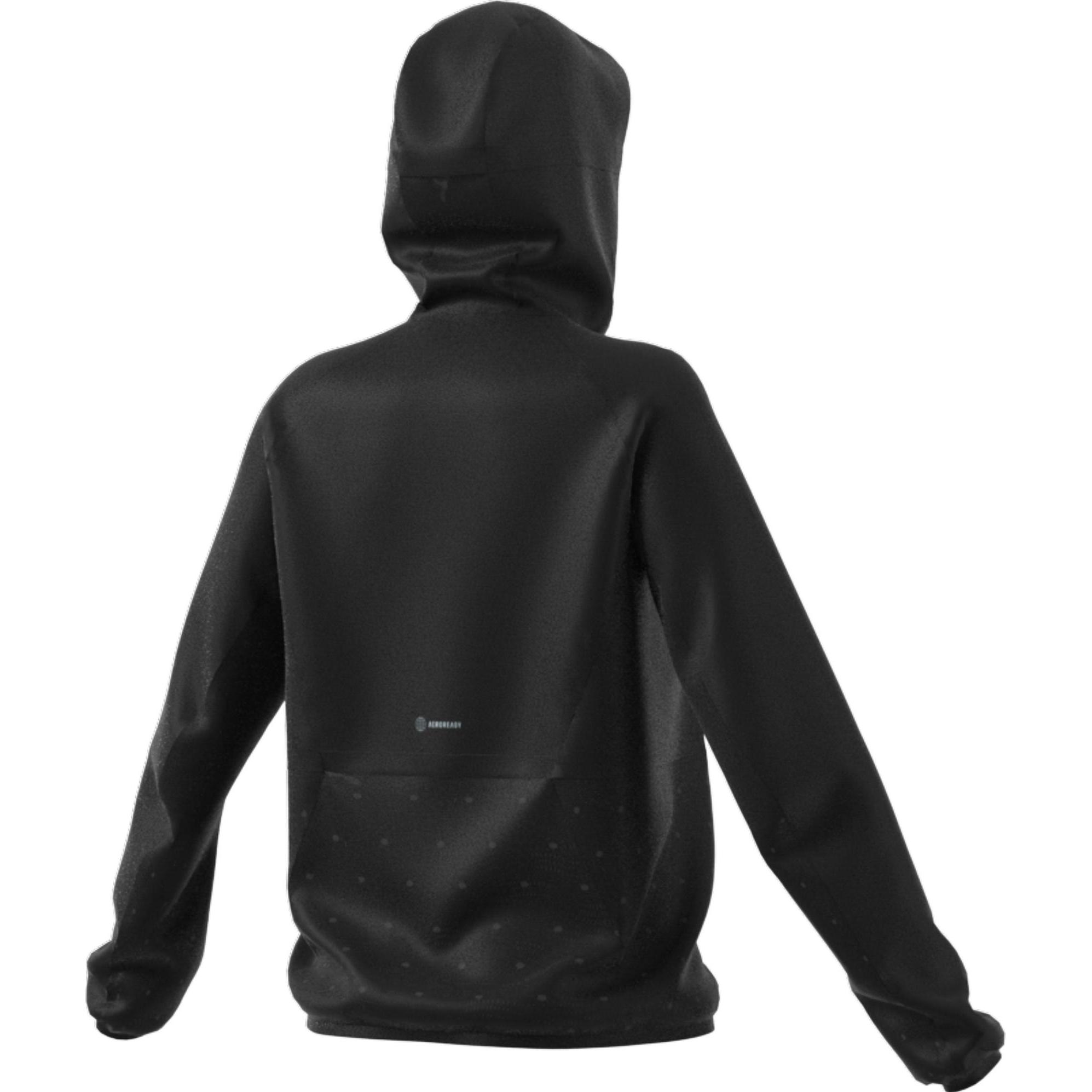 Thumbnail - adidas, Damen, Laufjacke, Fast Radically Reflective Run (L), Schwarz, L