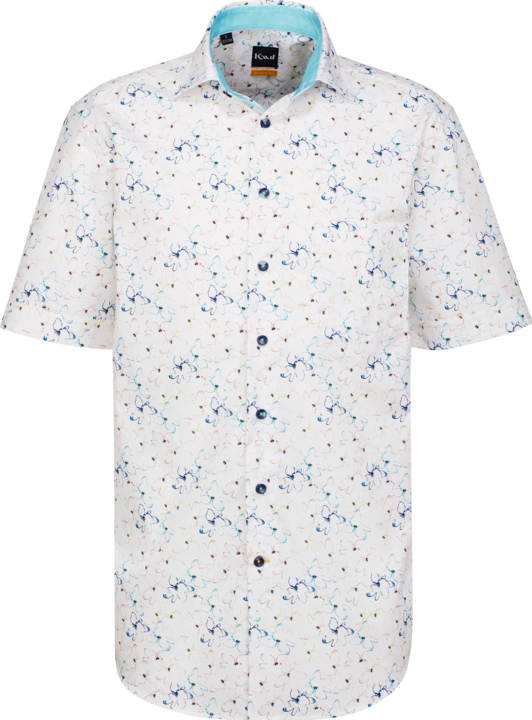 Kauf Verona Kent Kurzarm modern fit mit Kontrast (M)