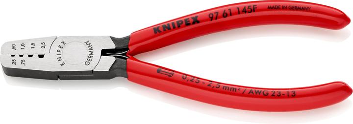 Image du produit Knipex Pince à sertir pour embouts de câble (145 mm)