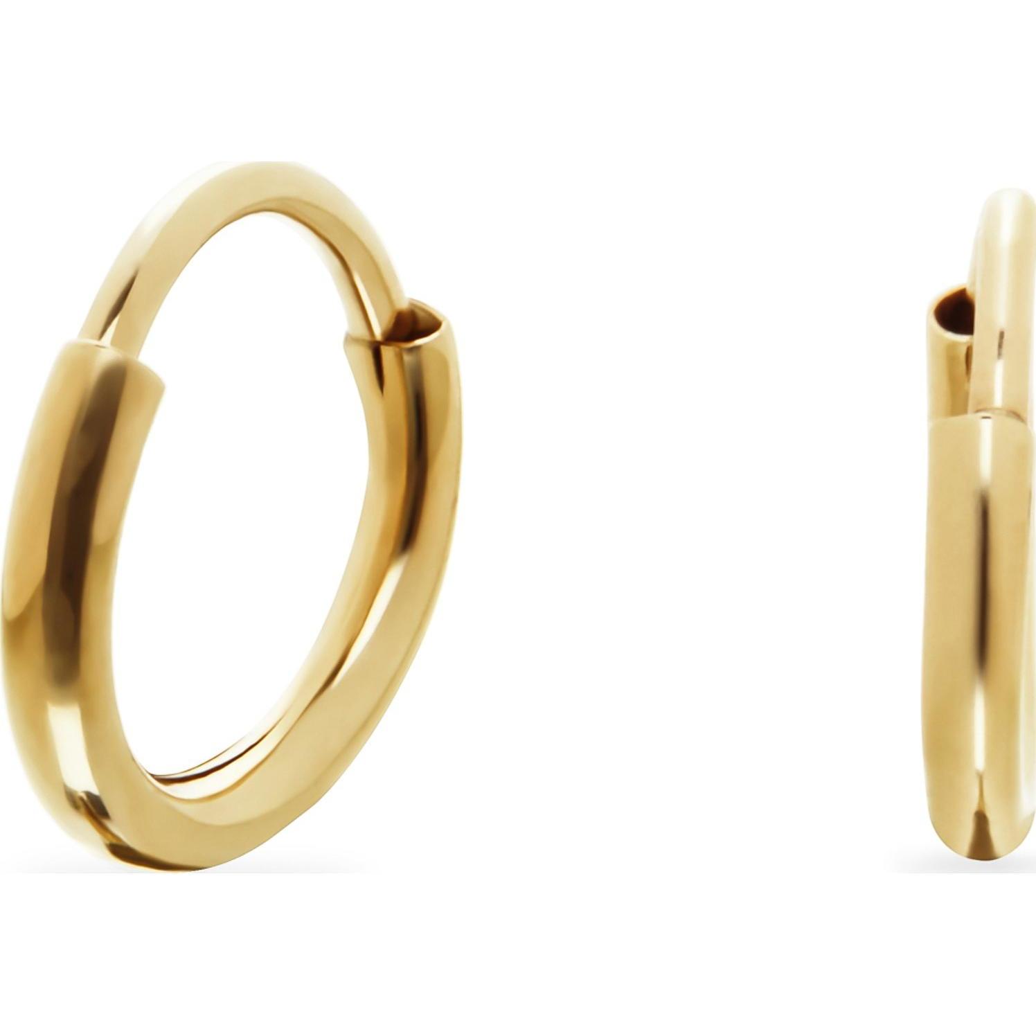 Favs, Ohrringe, Creolen, (585er Gelbgold)