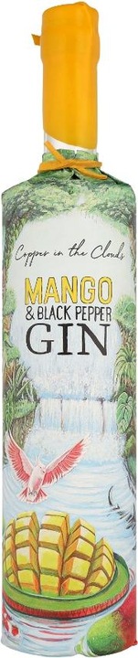 Actual product image The Vegan Cow Copper In The Clouds Mango & Black Pepper 43% Vol. 0,7l