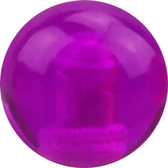 Immagine prodotto Star Piercing Micro sfera viola trasparente (Acrilico, senza ottone)