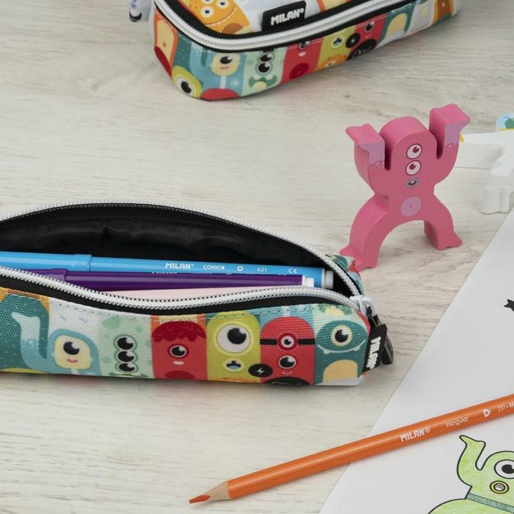 Actual product image Square mini pencil case Shadow