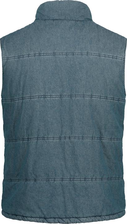 Produktbild JP1880 Weste, Denim, Jeans-Look, Warmfutter, Stehkragen (6XL)