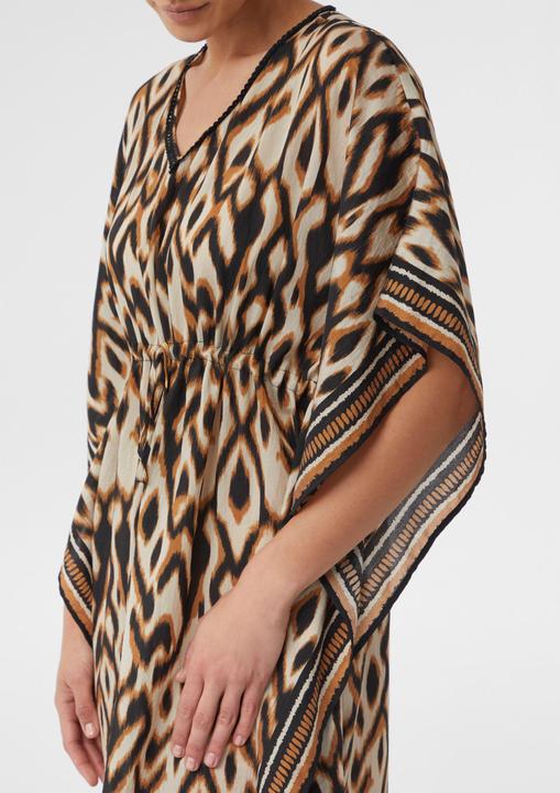 Produktbild Comma Accessories Kaftan mit All-over-Print und Bindeband (S)