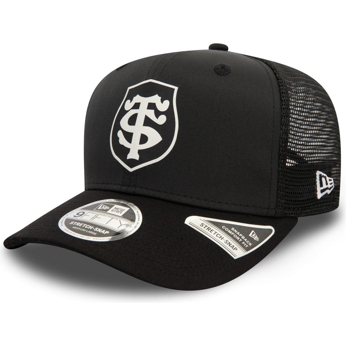 New Era, Herren, Cap, 9Fifty Stretch Snapback Cap - Stade Toulousain Rugby, Schwarz, (M)