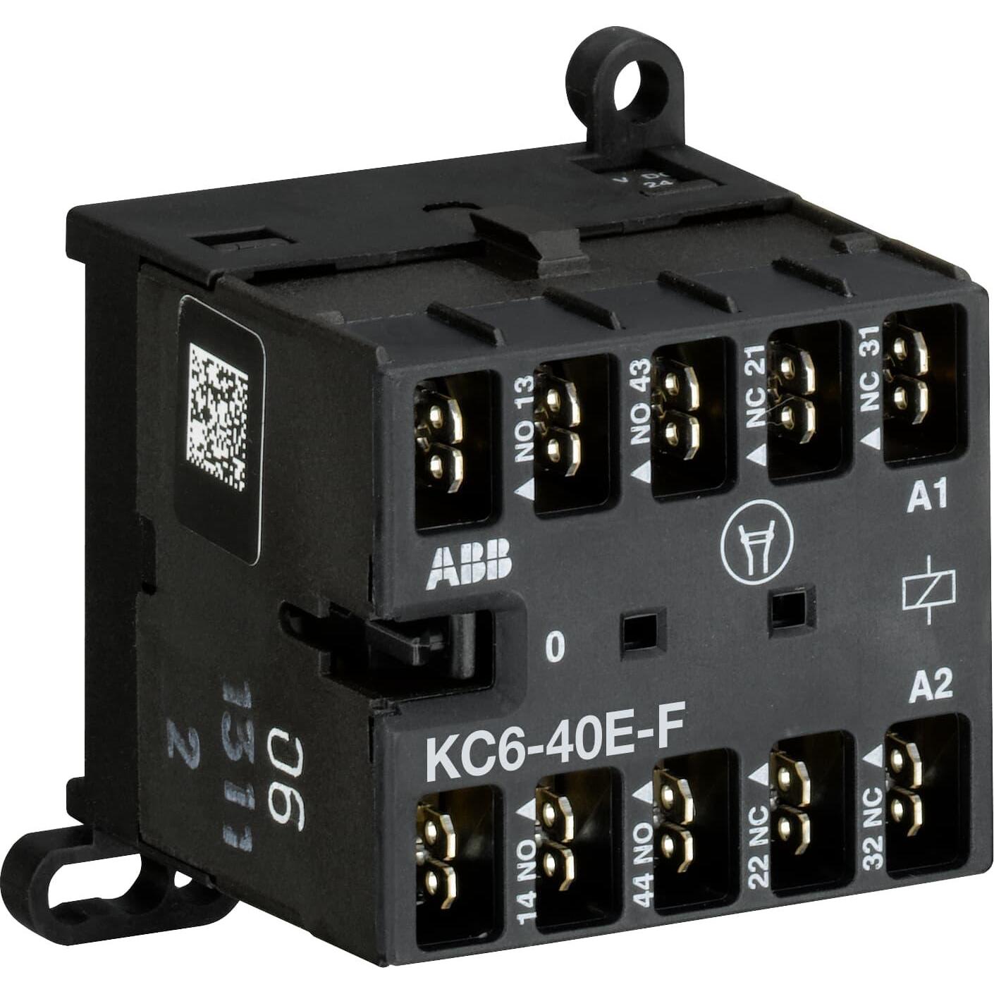 ABB KC6-40E-F-1.4-81 Kleinhilfsschütz 24VDC, 1,4W GJH1213003R8401, Relais
