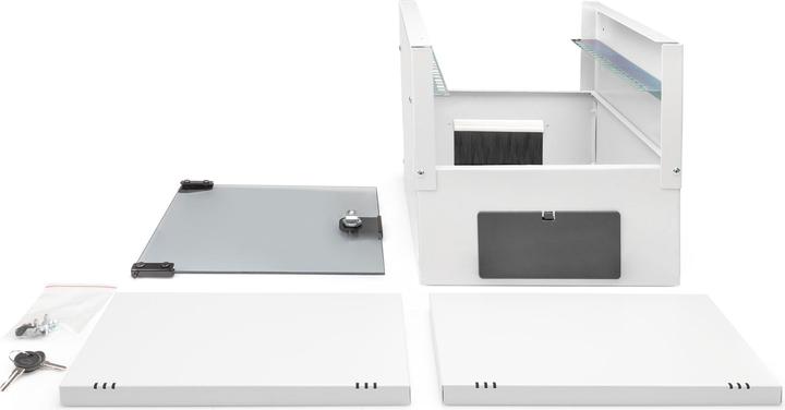 Produktbild Digitus 10" 12HE Wandgehäuse, SOHO PRO 591 x 316 x 298 mm, grau (12 HE, 10 Zoll Rack)