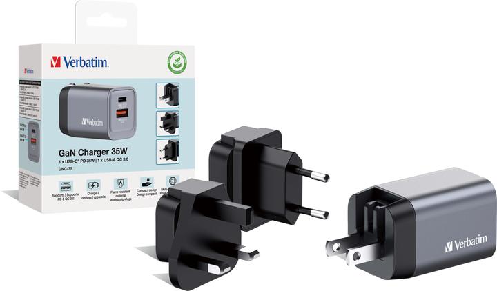 Produktbild Verbatim GaN 2 Port Charger (35 W)