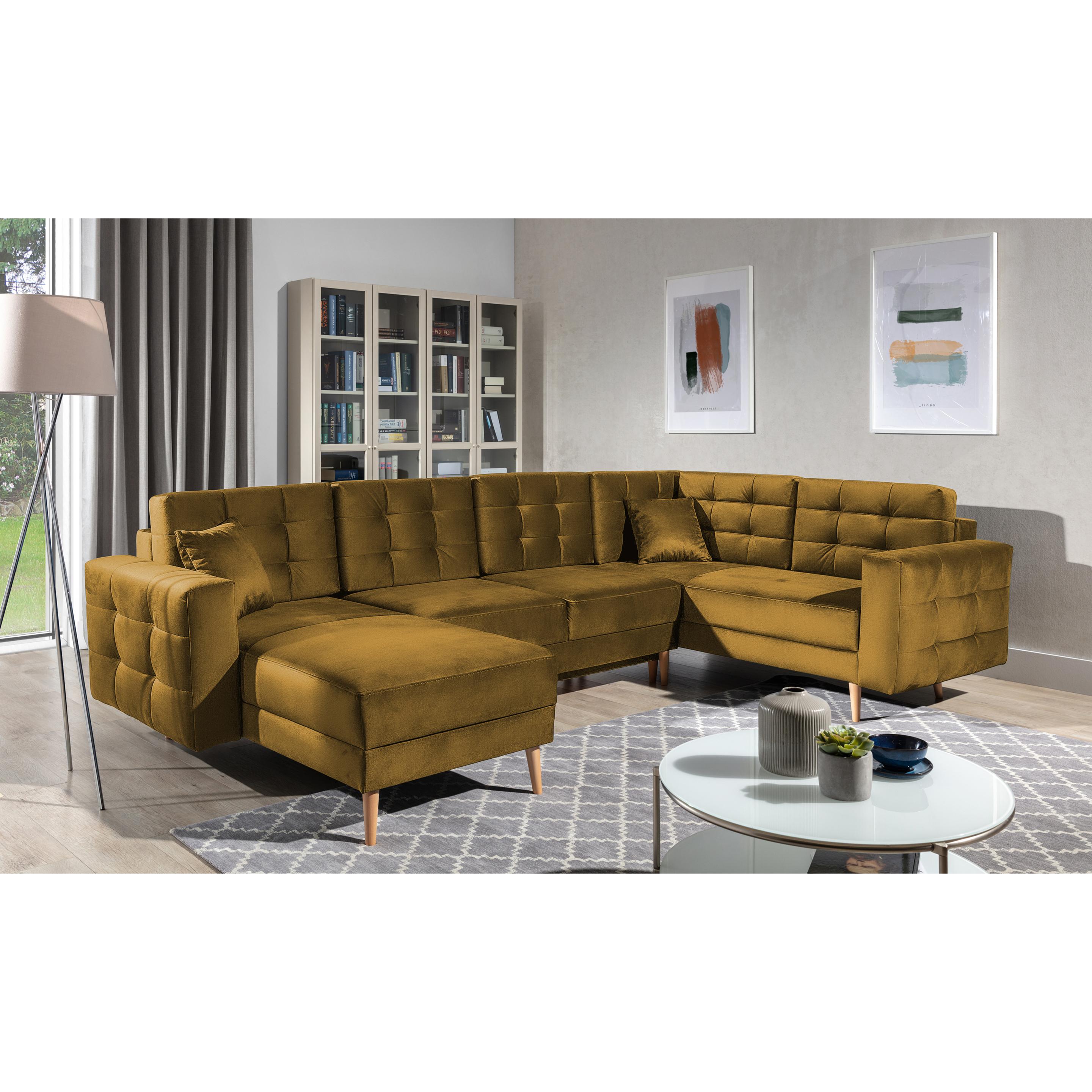 ELTAP, Sofa, Asgard U (Wohnlandschaft, 5-Sitzer, Bettsofa)