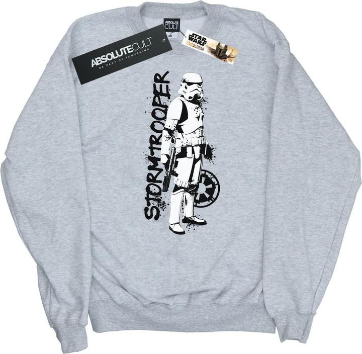 Produktbild Star Wars The Mandalorian Splat Stormtrooper Sweatshirt (3XL)