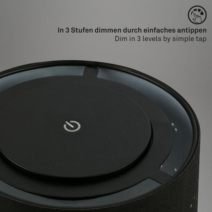 Produktbild Briloner LED Tischleuchte, schwarz, 1xLED-Module/3W (350 lm)