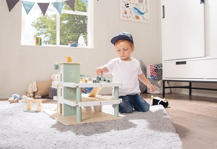 Produktbild Pinolino Parkhaus 'Kurt' mit Zubehör