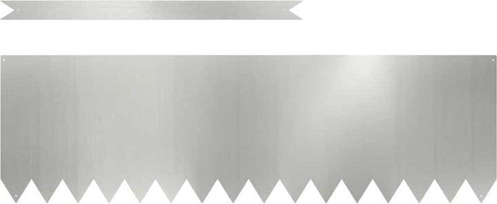 Silber, verzinkter Stahl