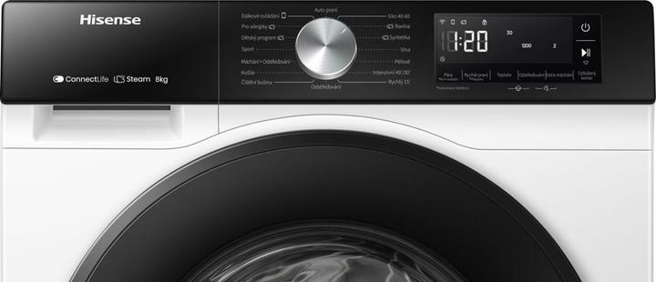 Image du produit Hisense WF3S8043BW3 (8 kg, Gauche)