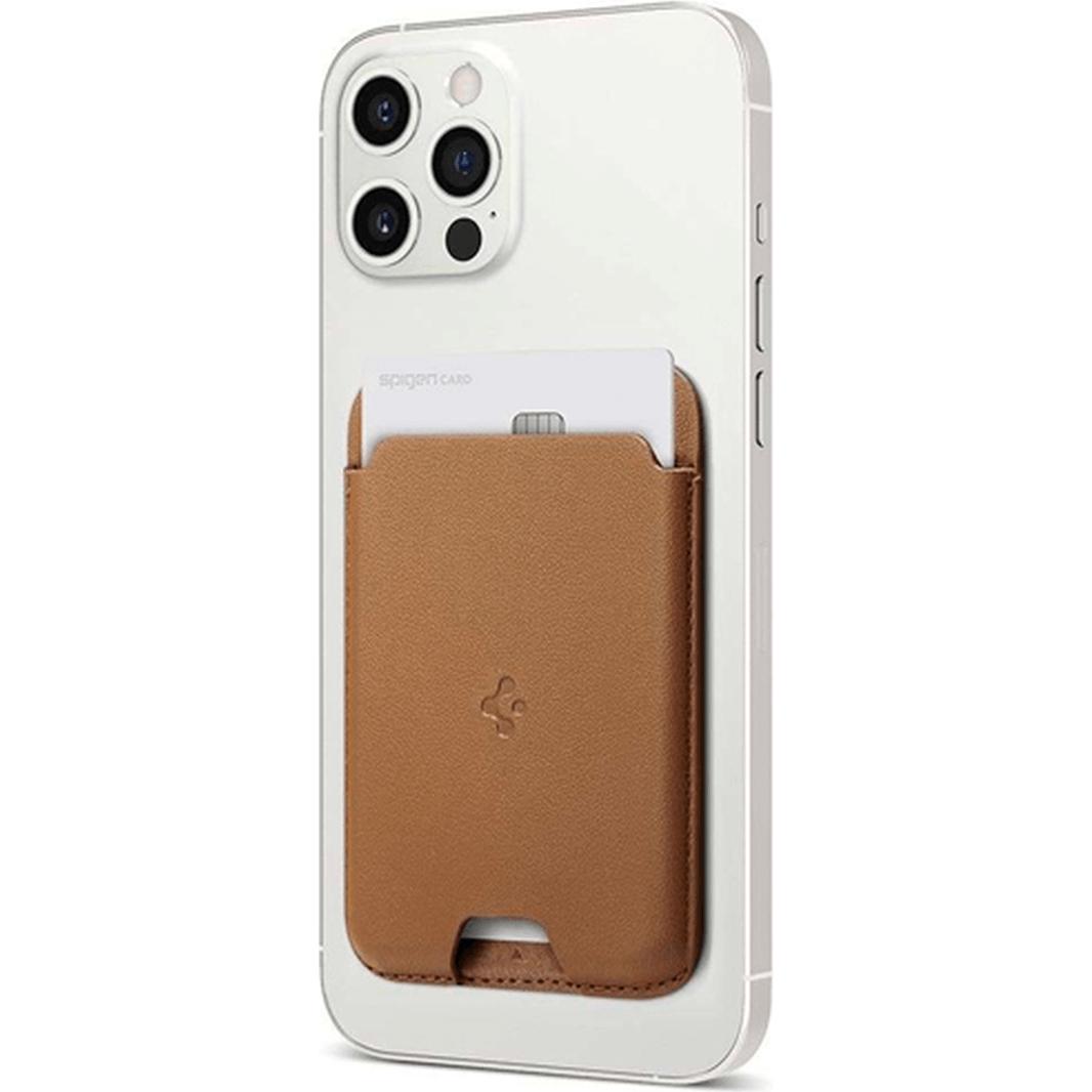 Thumbnail - Spigen, Herren, Portemonnaie, Kartenhalter, Braun