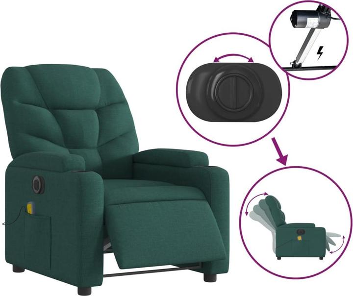 Image du produit vidaXL elektrischer Massagesessel