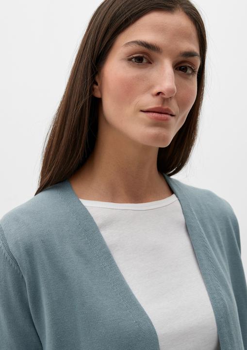 Actual product image s.Oliver Strickjacke Strickjacke aus Viskosemix (32)