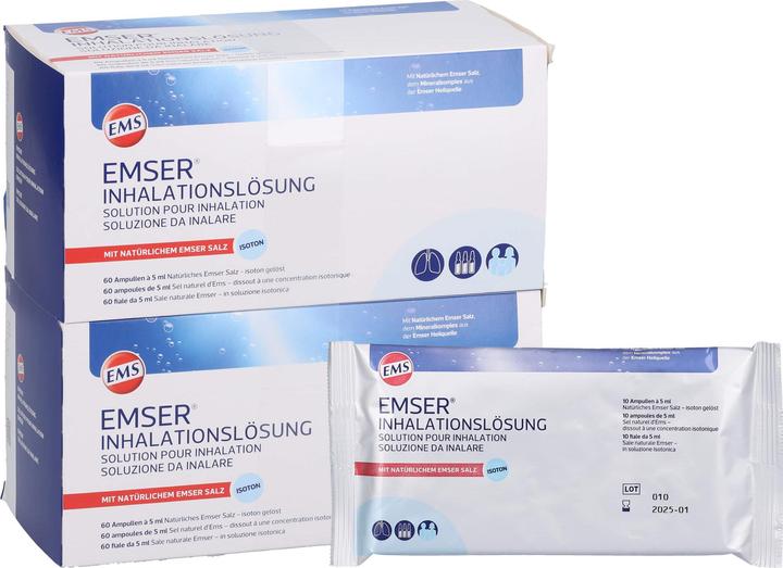 Produktbild EMS Emser Inhalationsloesung, 2X60 St INL