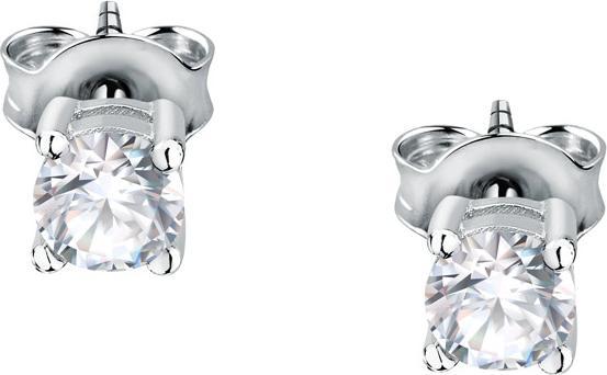 Image du produit La Petite Story Boucles d'oreilles en argent avec zircons clairs Argent LPS01AWV12 (Argent 925)