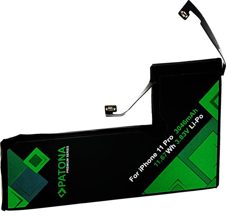Immagine prodotto Patona Batteria Premium per. Apple iPhone 11 Pro A2160 A2215 A2217 616-00660 incl. set di strumenti