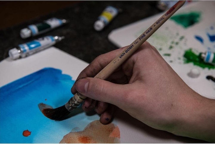 Produktbild Van Gogh Aquarellpapier (A6, Blanko, Weicher Einband)