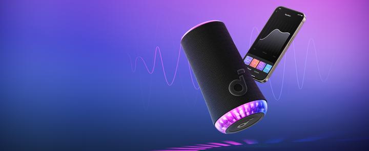 Actual product image soundcore Glow (18 h, USB power delivery, Rechargeable battery operated)