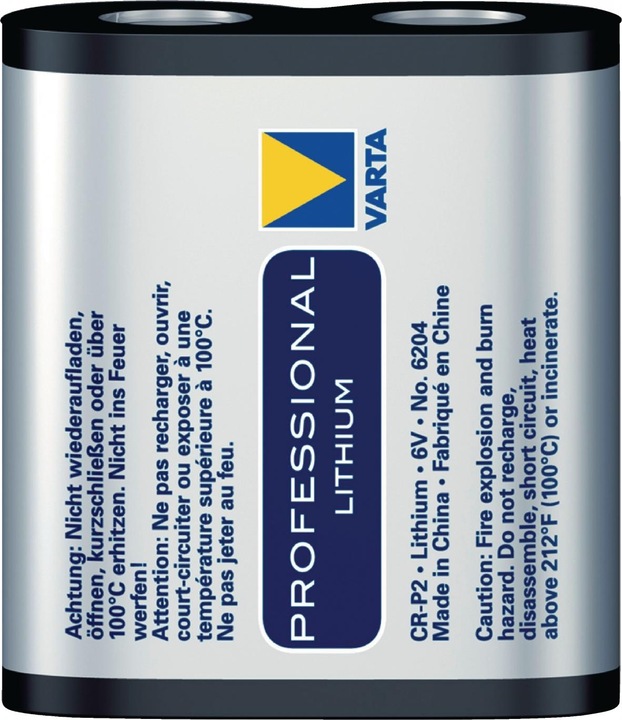 Produktbild Varta Photo Lithium (1 Stk., CRP2, 1450 mAh)