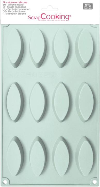 Produktbild ScrapCooking 12er Silikonbackform Barquettes