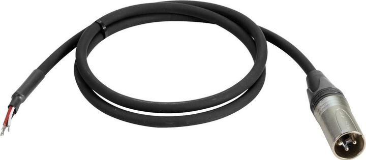 Actual product image Psso DMX cable 3pin male/ open cable ends