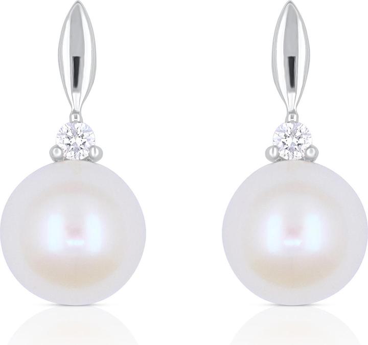 Image du produit Muau Boucles d'oreilles (750, Or blanc 14 carats)