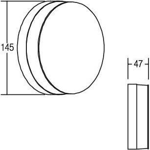 Thumbnail - Brumberg, Wandleuchte + Deckenleuchte, LED-Wandleuchte (620 lm)