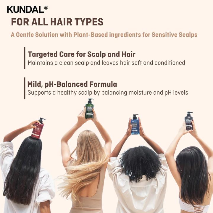 Produktbild Kundal Honey and Macadamia Nature Shampoo Baby Powder 500ml (500 ml, Flüssiges Shampoo)