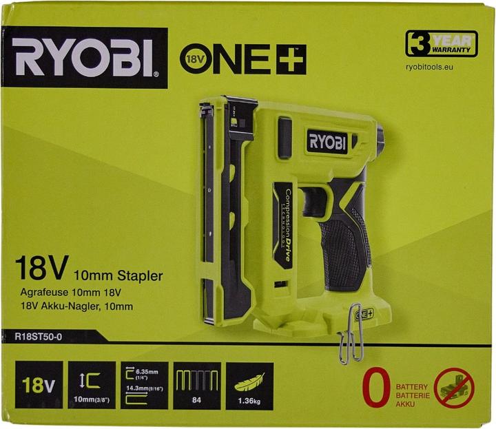 Productafbeelding Ryobi R18 ST50-0 18V (Tacker)
