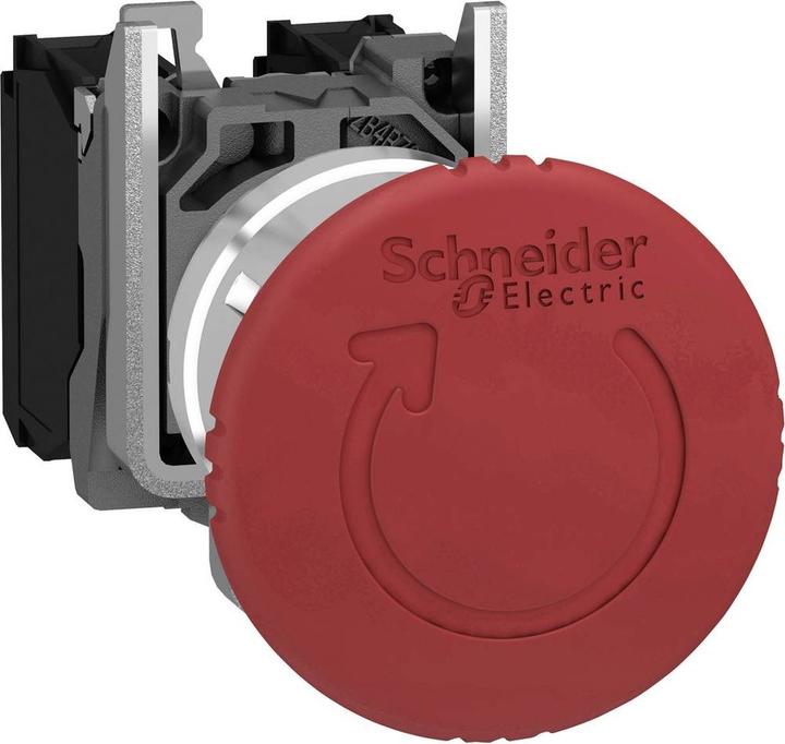 Produktbild Schneider Electric Emergency Stop 40mm Turn Release Red 1NC