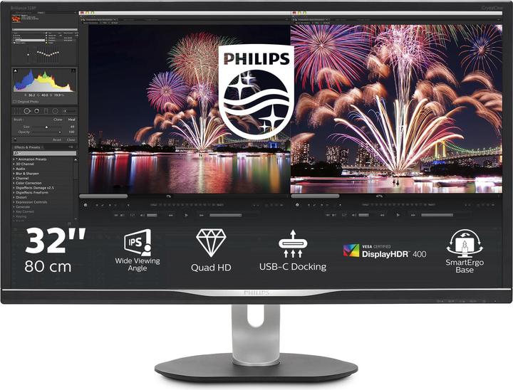 Produktbild Philips 328p6aubreb/00 (2560 x 1440 Pixel, 31.50")
