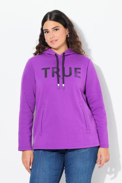 Produktbild Ulla Popken Hoodie, True, Kapuze, Kordel, Taschen, Langarm (56)