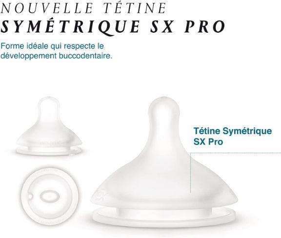 Actual product image Suavinex Silicone Teat SX Pro 2 Pack Teat L