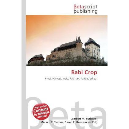 Rabi Crop, Fachbücher von Miriam T. Timpledon, Lambert M. Surhone, Susan F. Marseken
