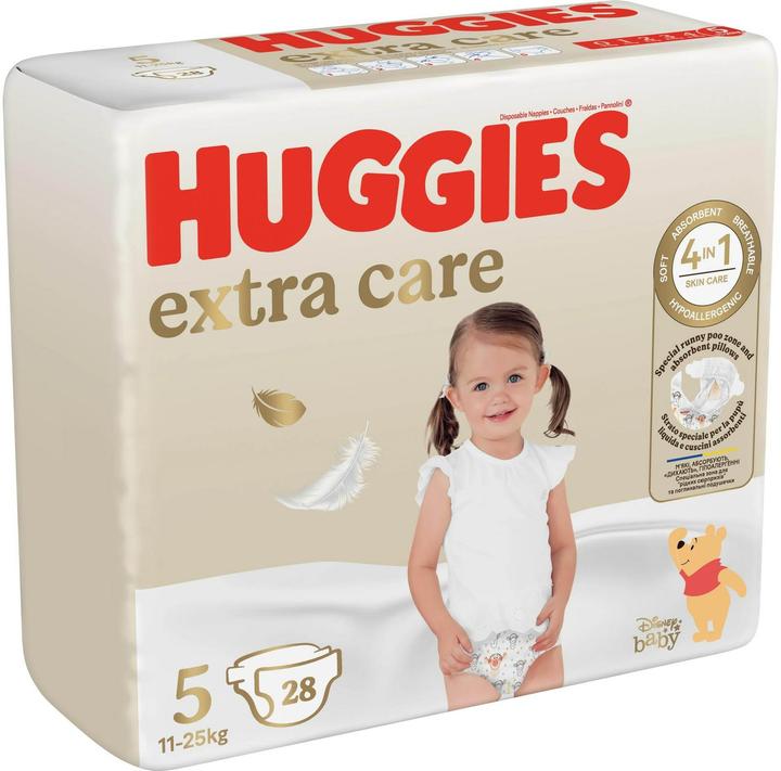 Actual product image Huggies Extra Care (Size 5, Half month box, 28 pcs.)