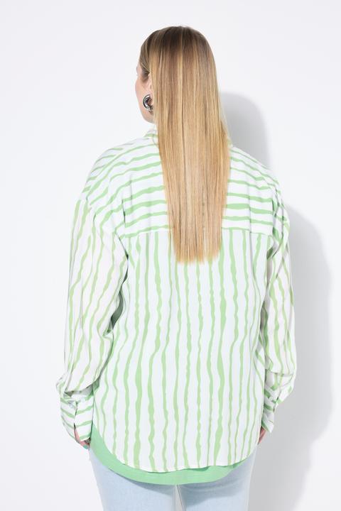 Produktbild Studio Untold Hemdbluse, oversized, Streifen (54)