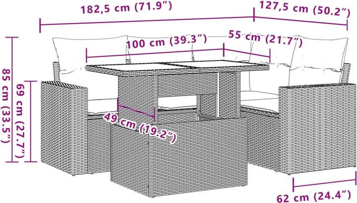 Produktbild vidaXL Jana