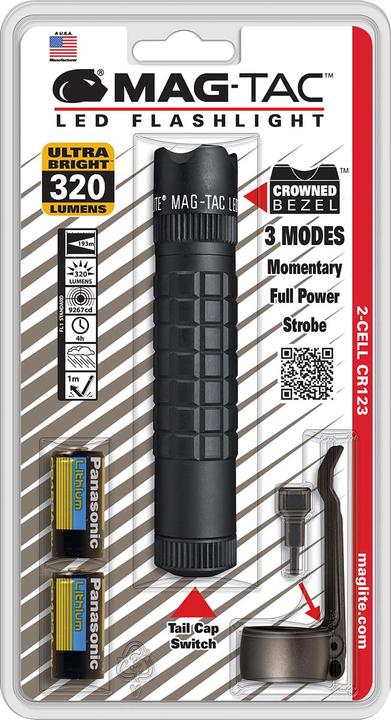 Actual product image Maglite MAG-TAC Crowned Bezel (13.40 cm, 320 lm)