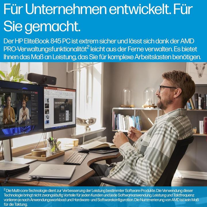 Produktbild HP EliteBook 845 G11 (14", 512 GB, 16 GB, DE)
